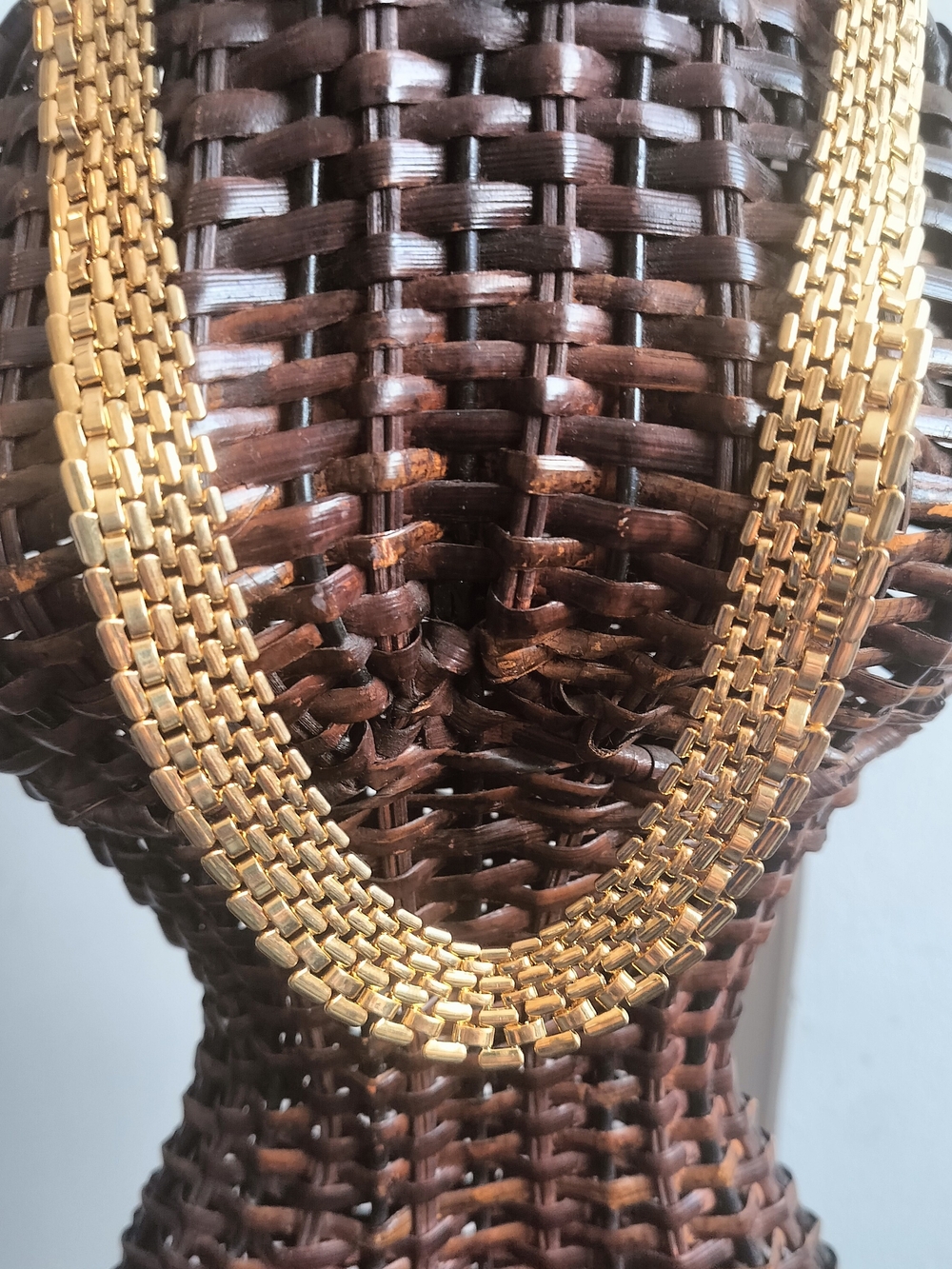 Gold Multi-Strand Women's Statement Necklace